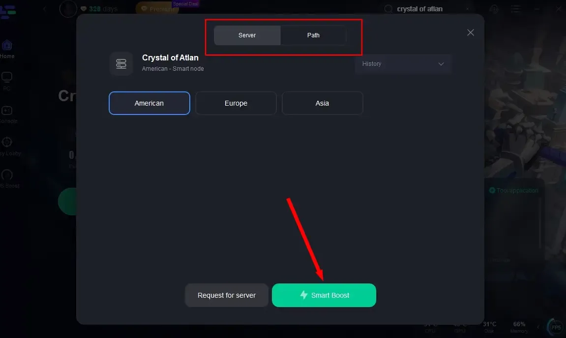 Crystal of Atlan server maintenance and login notice