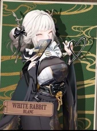 عمل فني لزي Blanc Fortune Express الشتوي من Goddess of Victory NIKKE