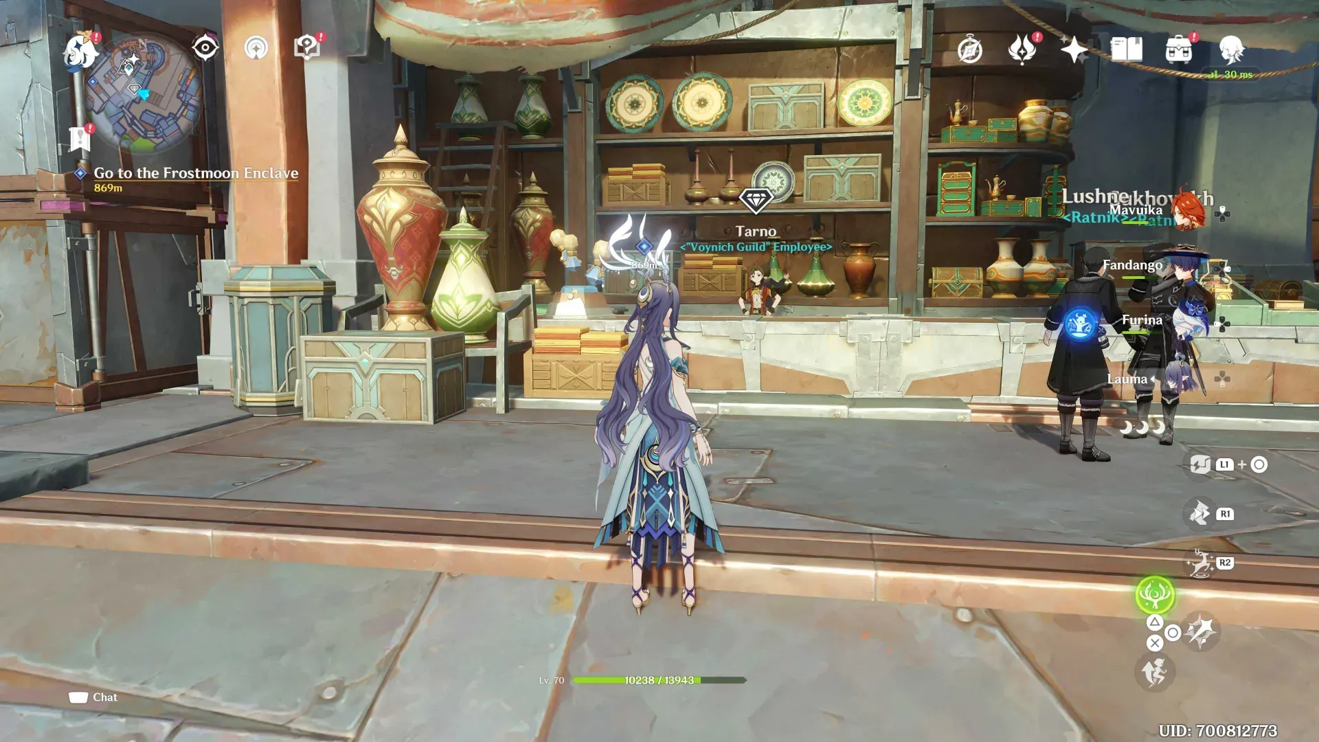 《原神》诺德-克莱集结点月之印记商店界面，显示升级优先级