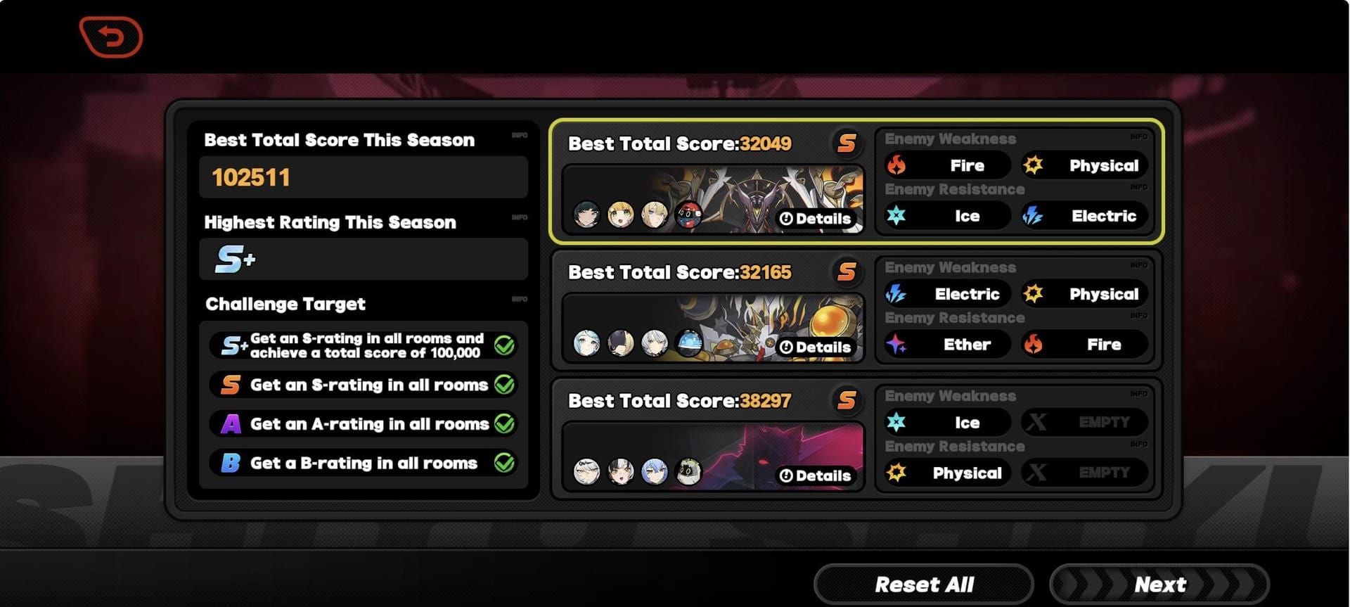 Honkai Star Rail Shiyu-Verteidigung Ebene 12 P2W E6S5 vs F2P E0S0 Vergleich der Abschlusszeit