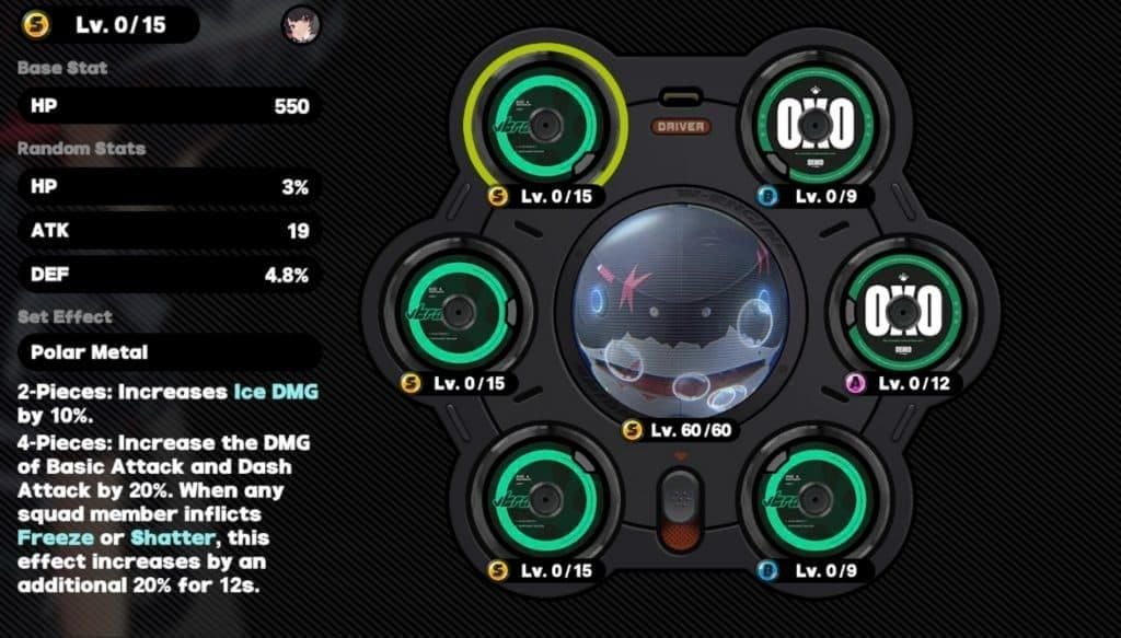 Discos recomendados para Ellen e Zhao em Zenless Zone Zero