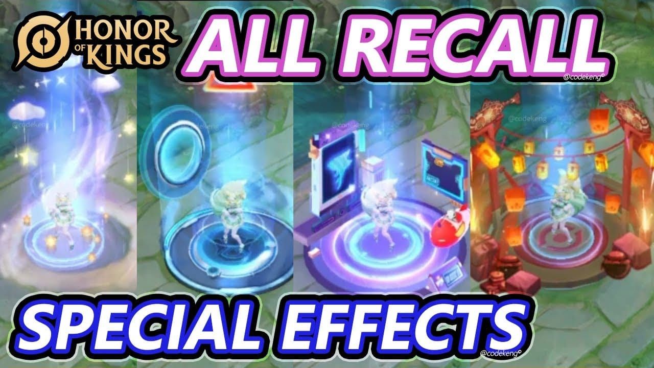 Step-by-step guide for claiming recall effects in Honor of Kings