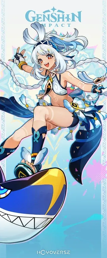 Personaggio di Genshin Impact Mualani da Natlan