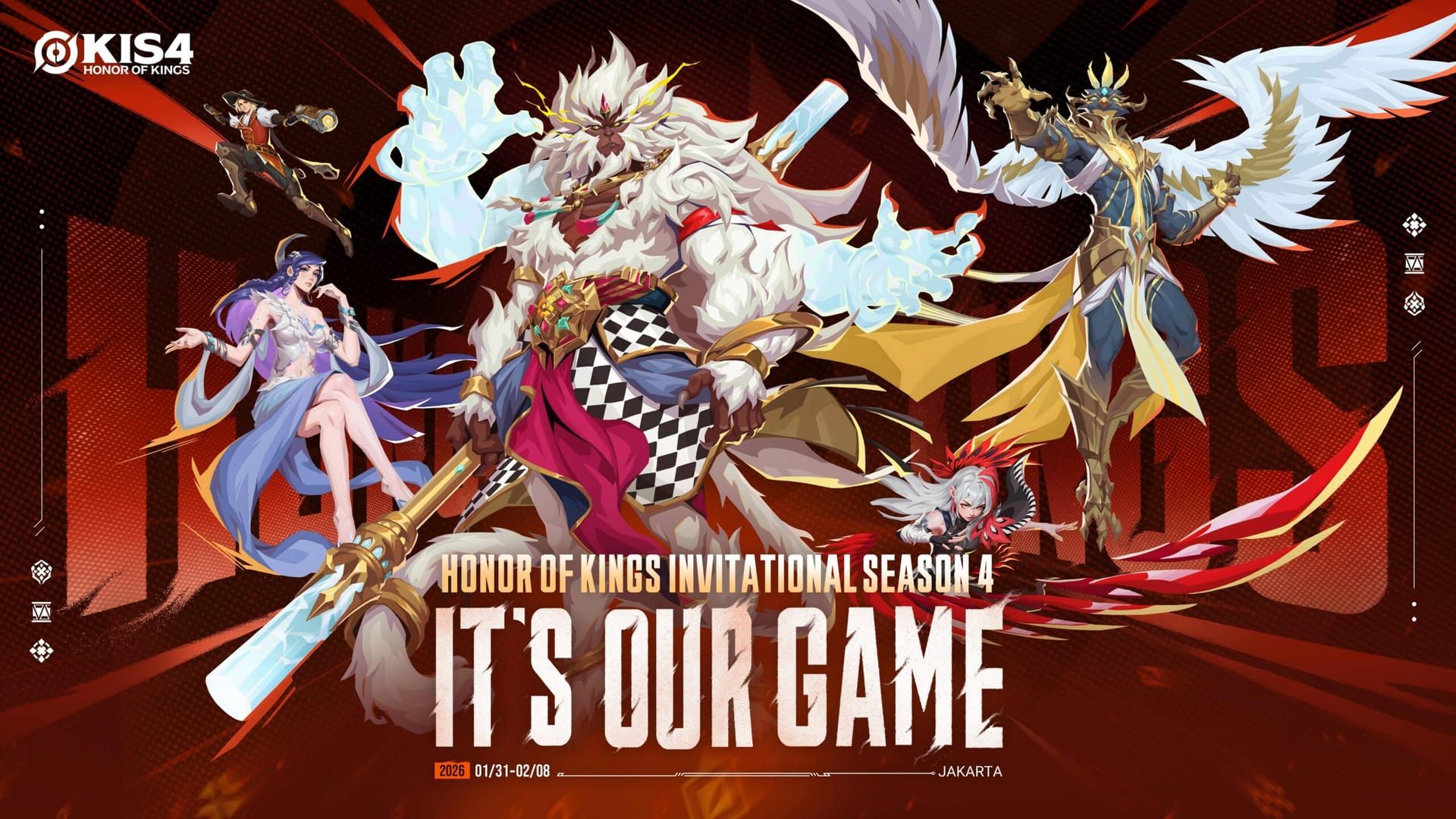 Honor of Kings World Cup 2026 tournament screenshot