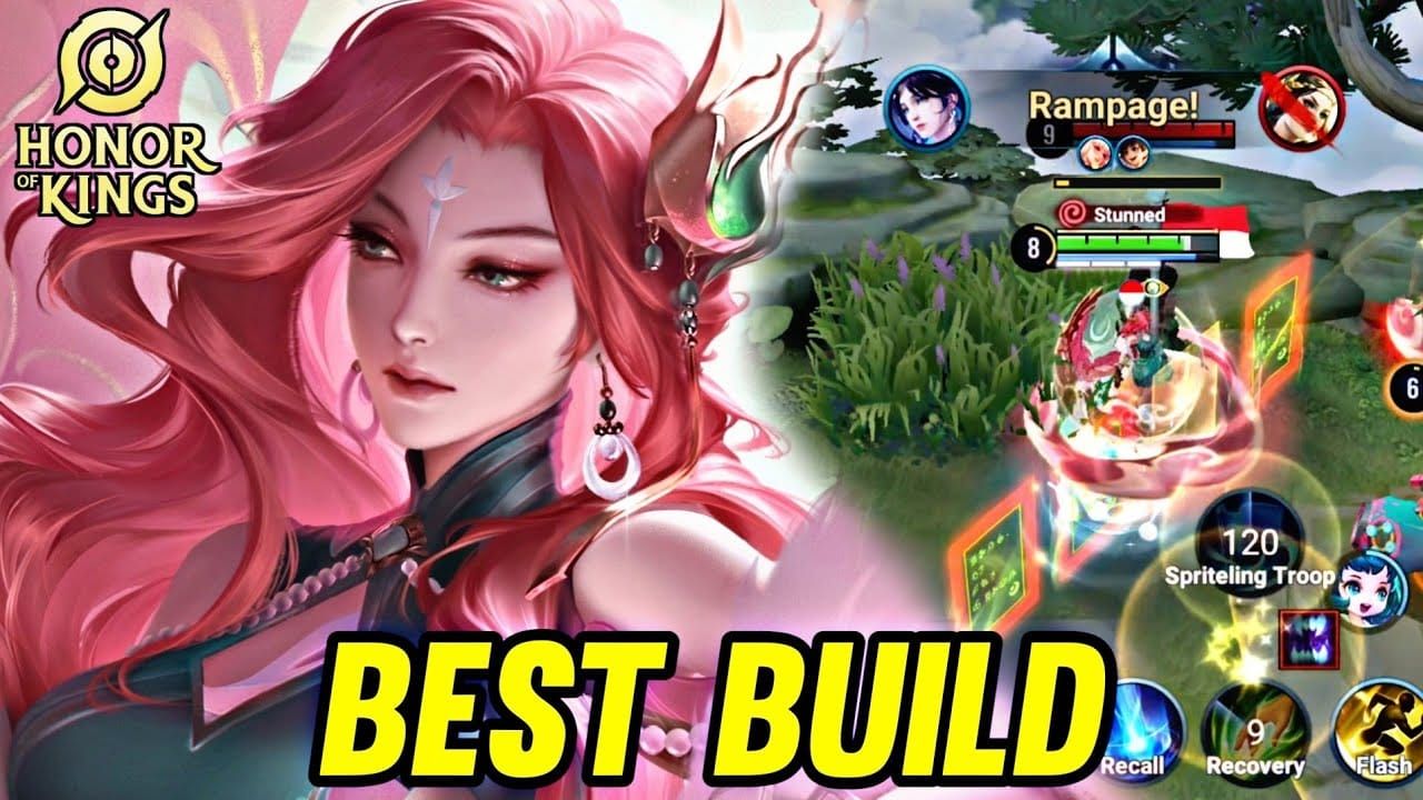 واجهة بناء عناصر هايا للمسار الأوسط في Honor of Kings