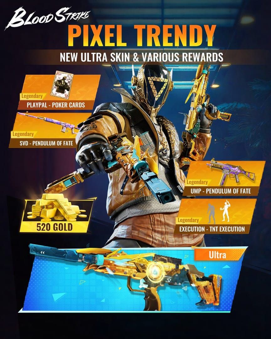 Blood Strike free track and elite track reward comparison
