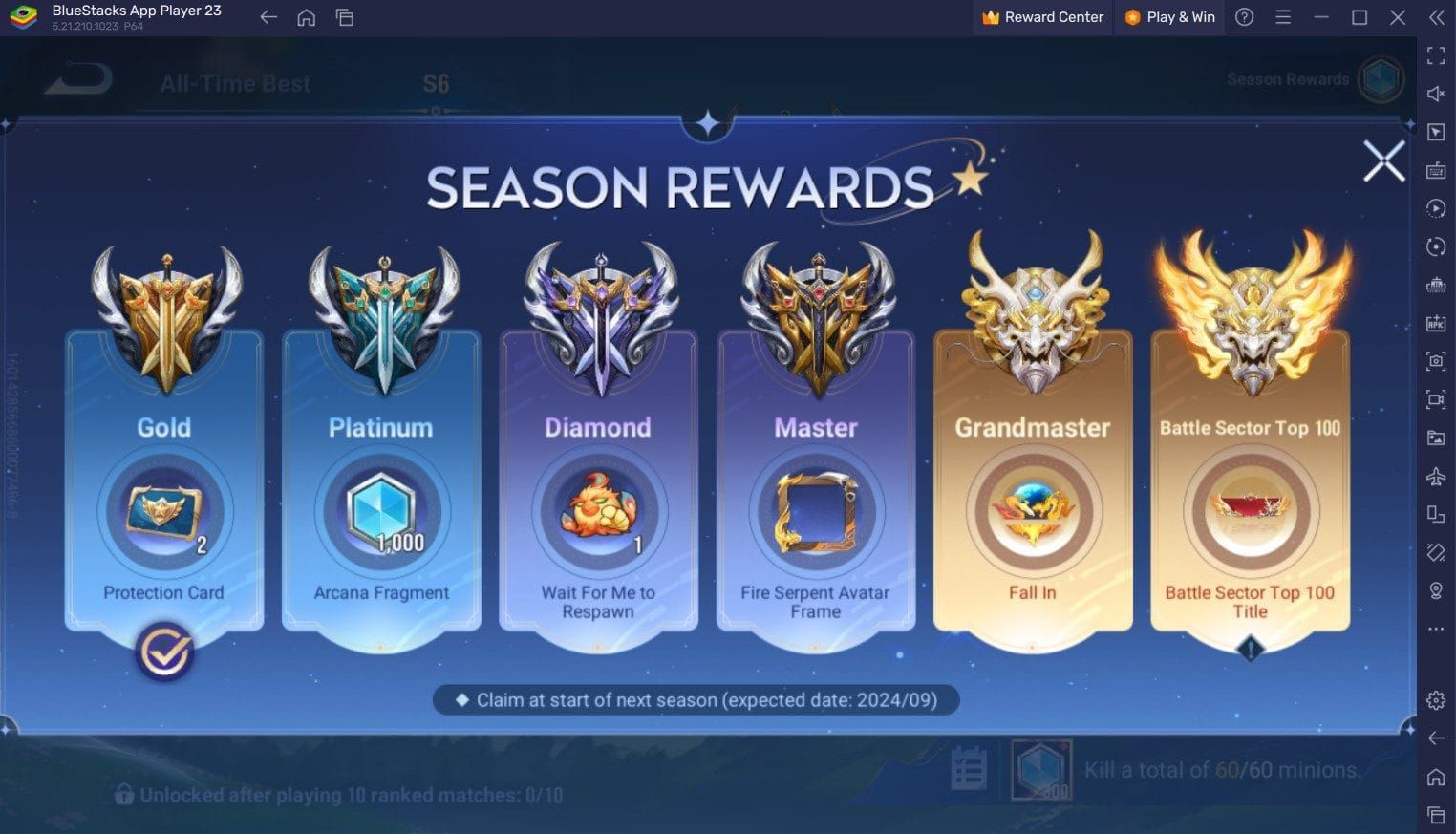 Honor of Kings complete ranking system from Bronze to Legendary King