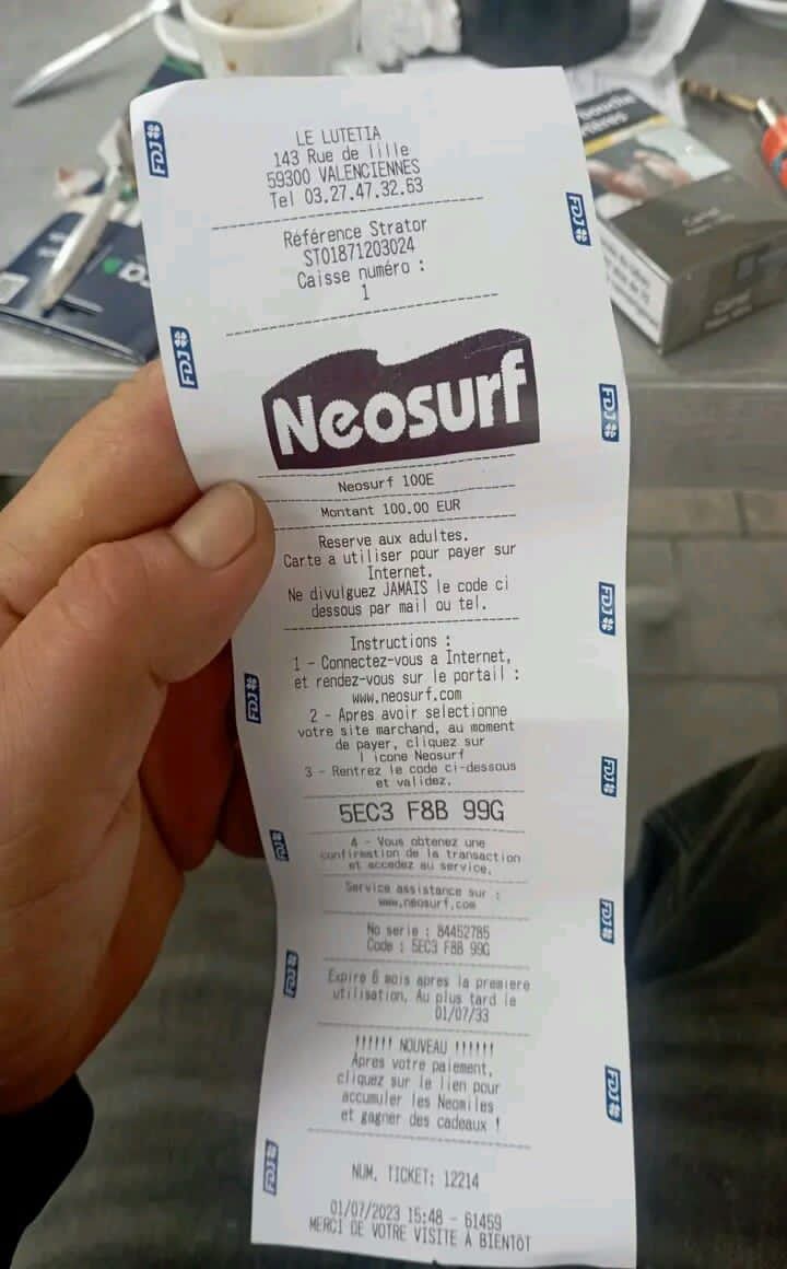 How to recharge Neosurf Voucher / Prepaid (PL)