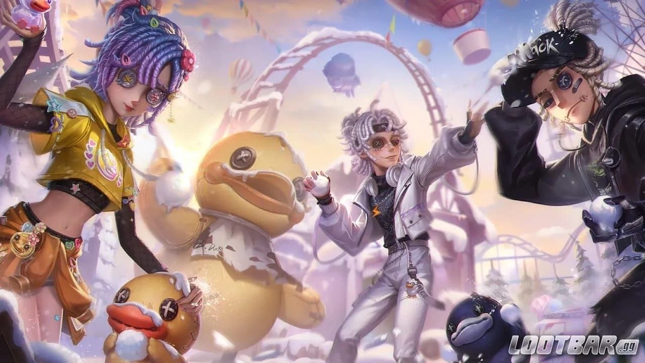 Vergelijking van Identity V B.Duck A-tier kostuums voor Mercenary, Prisoner en Perfumer