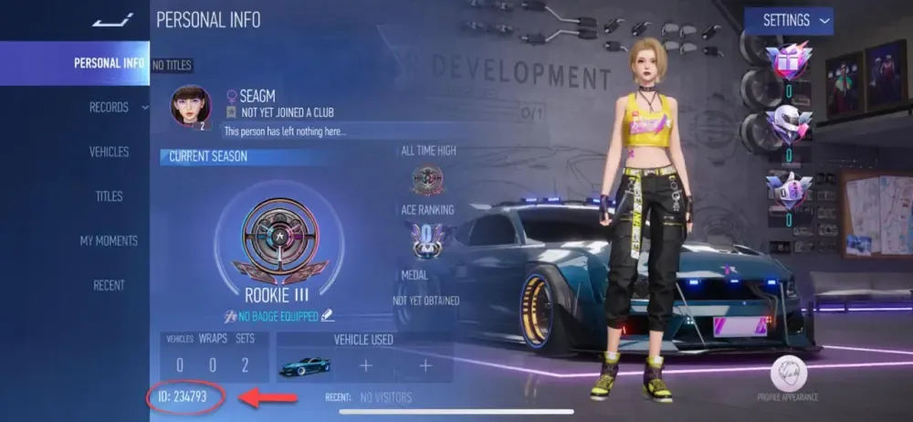 How to recharge Ace Racer