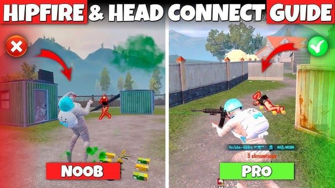 Стрельба от бедра против стрельбы с прицелом из транспортных средств в PUBG Mobile