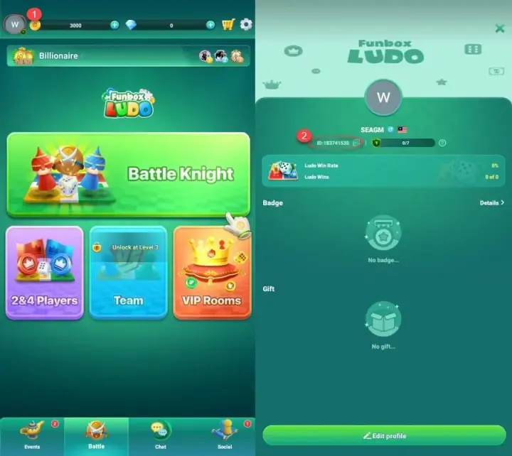 How to top-up Funbox Ludo Gold & Diamonds - BitTopup