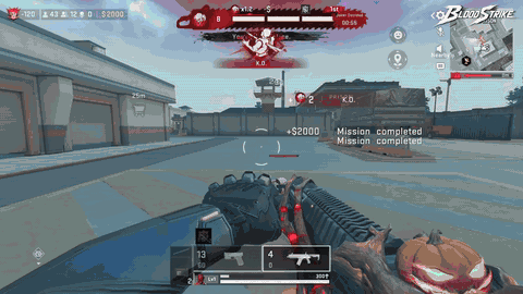 GIF bagi gesaan mod Nightmare Trial Menjadi Badut, Buru Mereka Semua dalam Blood Strike