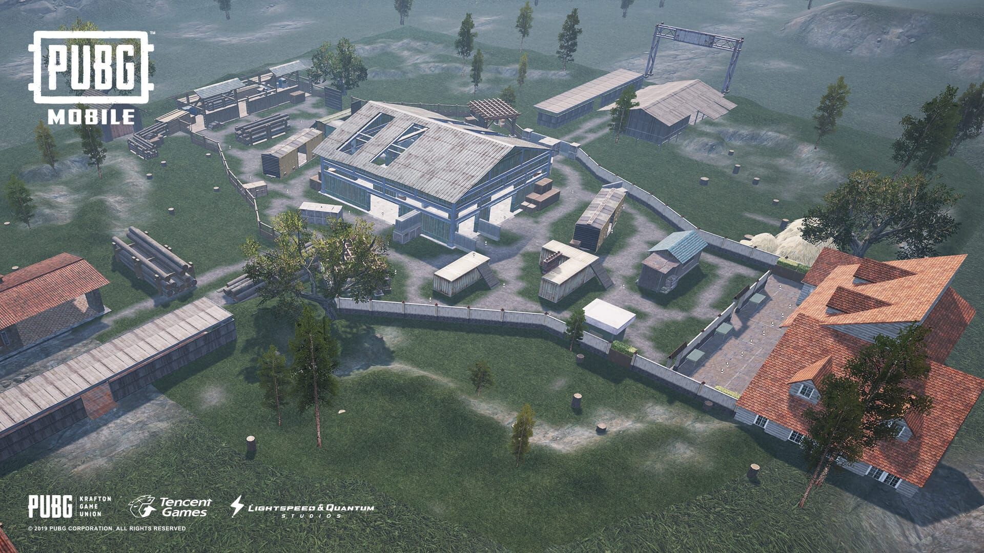 Capture d'écran du gameplay de PUBG Mobile Team Deathmatch TDM