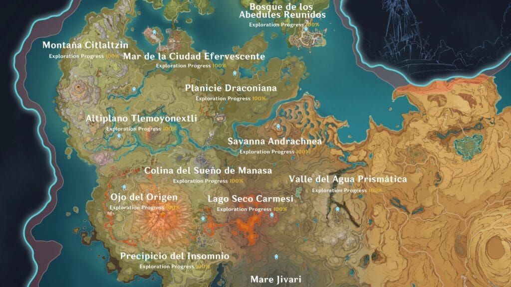 Carte Chamet des régions les plus lucratives