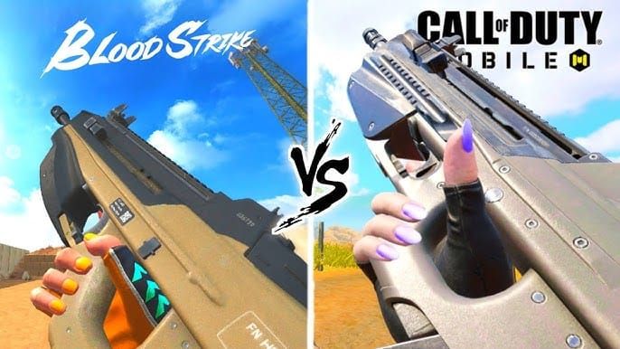 Perbandingan statistik damage Blood Strike FN2000 vs AK-47 M4A1 SCAR-L