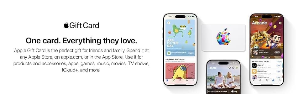 Antarmuka entri kode penukaran Kartu Hadiah Apple