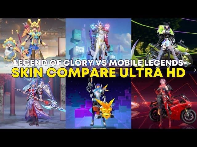 Comparación de paquetes de skins de alto valor en Mobile Legends Bang Bang