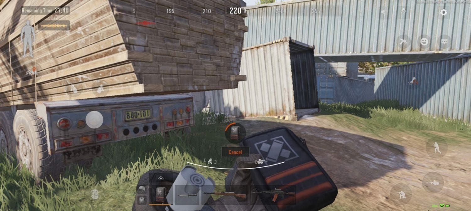 Скриншот теста пробиваемости T3 против T4 на Свалке в Arena Breakout