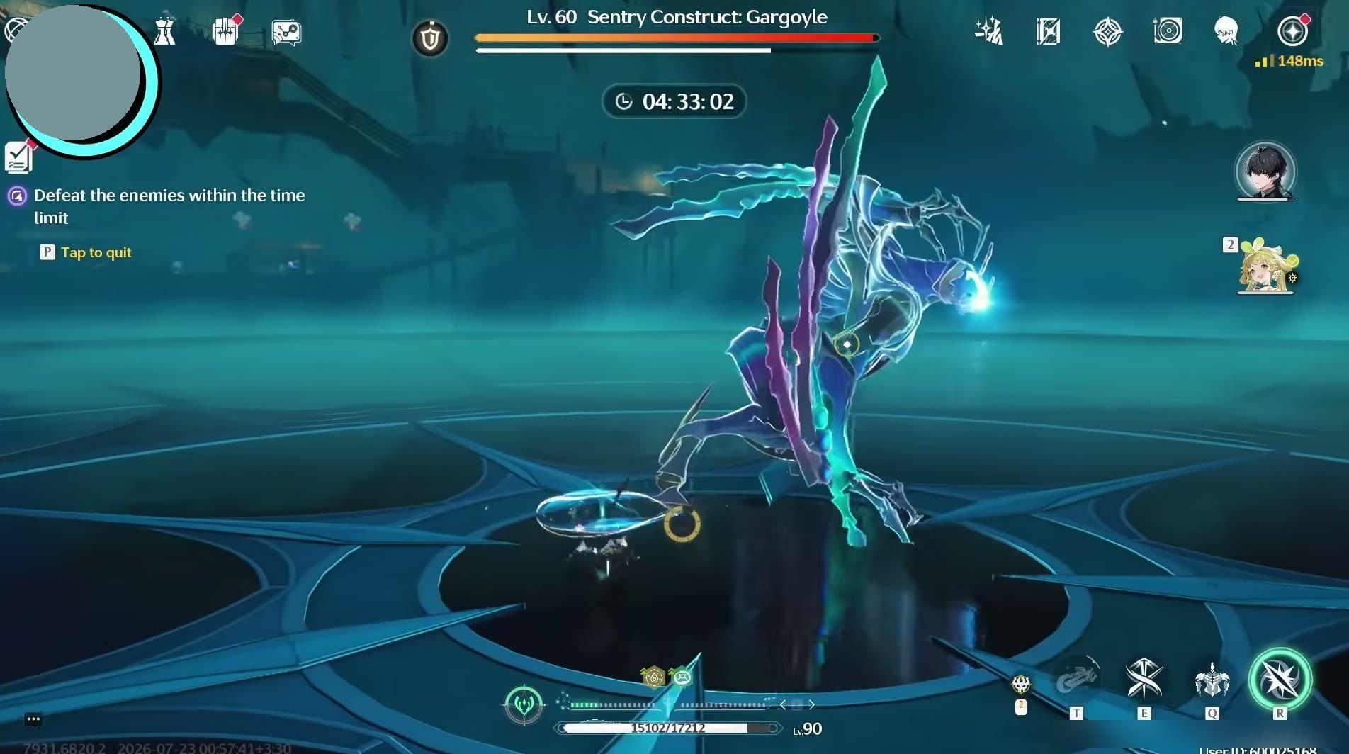 Wuthering Waves parry vs esquiva Força de Vibração luta contra chefe