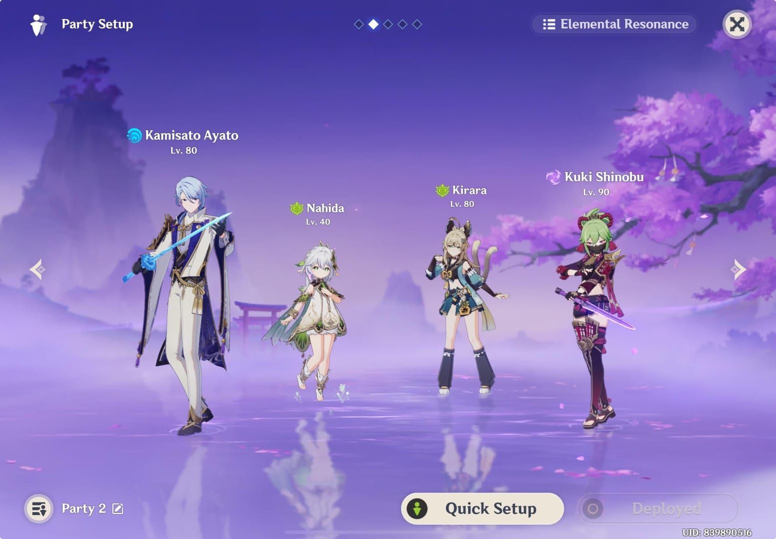 गेन्शिन इम्पैक्ट हाइपरब्लूम बजट टीम एक्शन में: डेंड्रो ट्रैवलर, शिंगक्यू, कूकी, फिशल