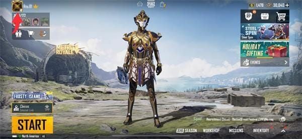 Interfaccia ufficiale di redeem.pubgmobile.com di PUBG Mobile per l'inserimento dei codici