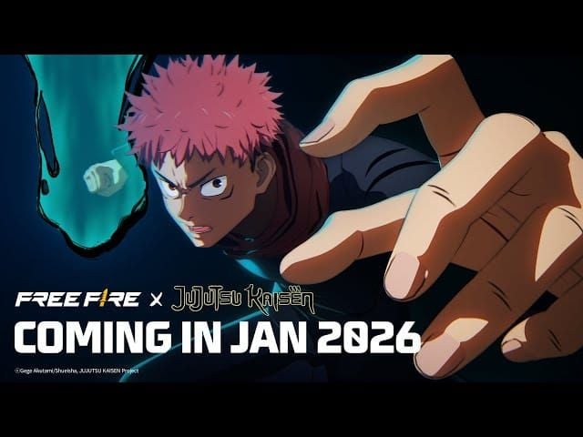 Skin dei personaggi di Free Fire OB52 Jujutsu Kaisen, inclusi Gojo, Yuji, Megumi e Nobara