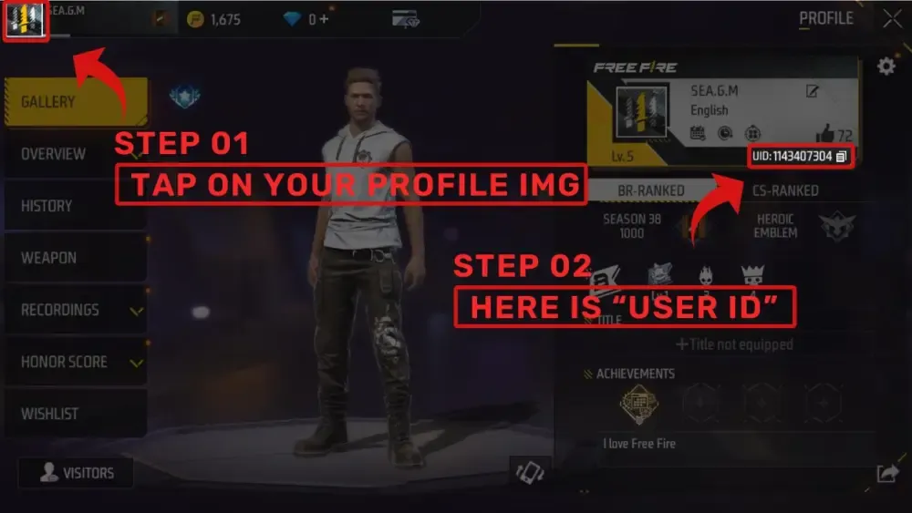 How to recharge Free Fire Diamonds (LATAM)