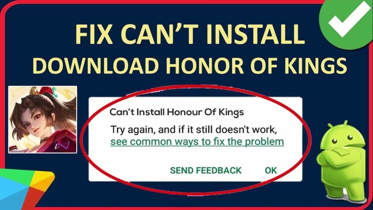 Muat Turun Sumber Honor of Kings V10 Gagal: 7 Cara Penyelesaian