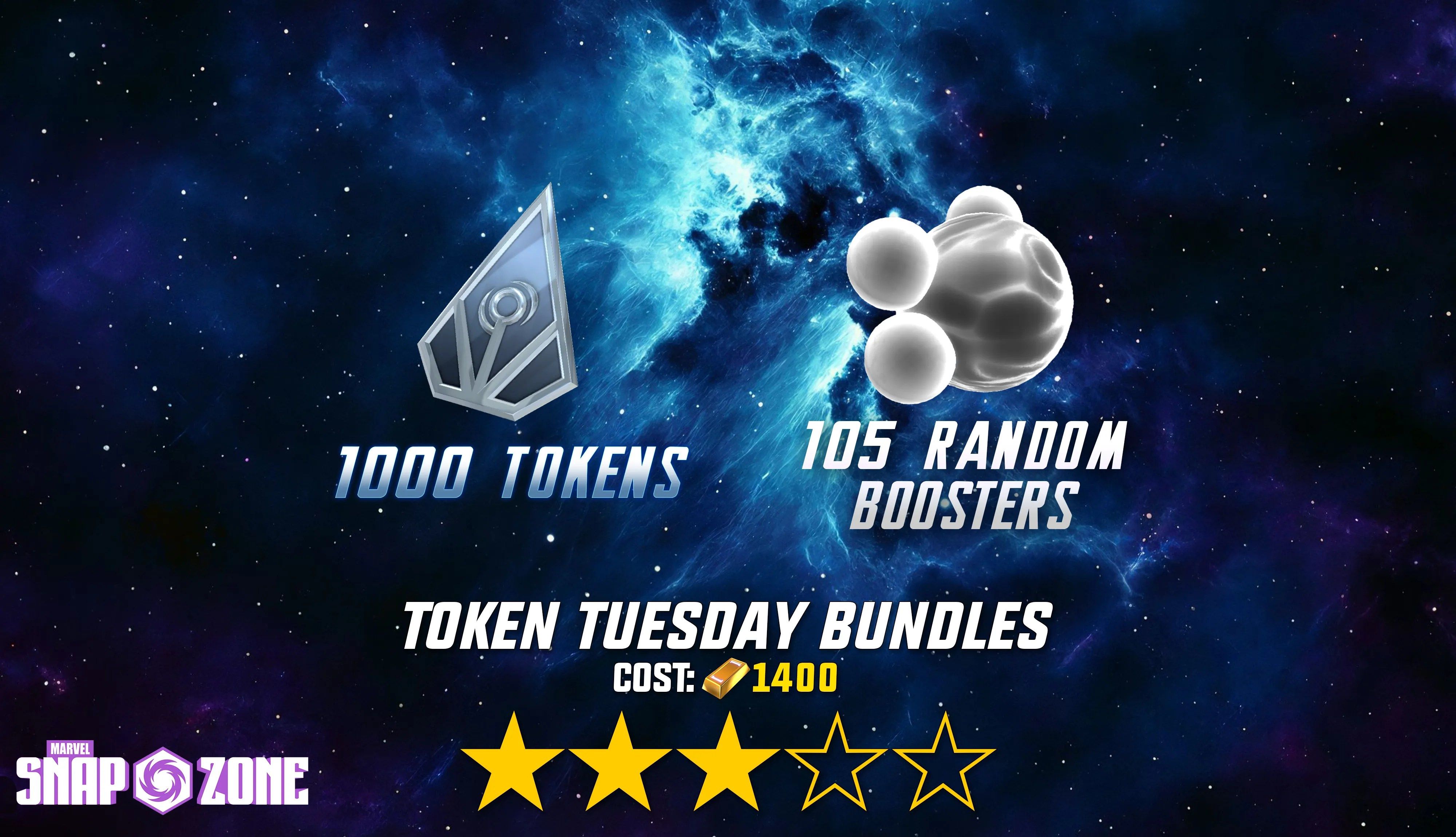Marvel Snap token tuesday bundle in the daily shop