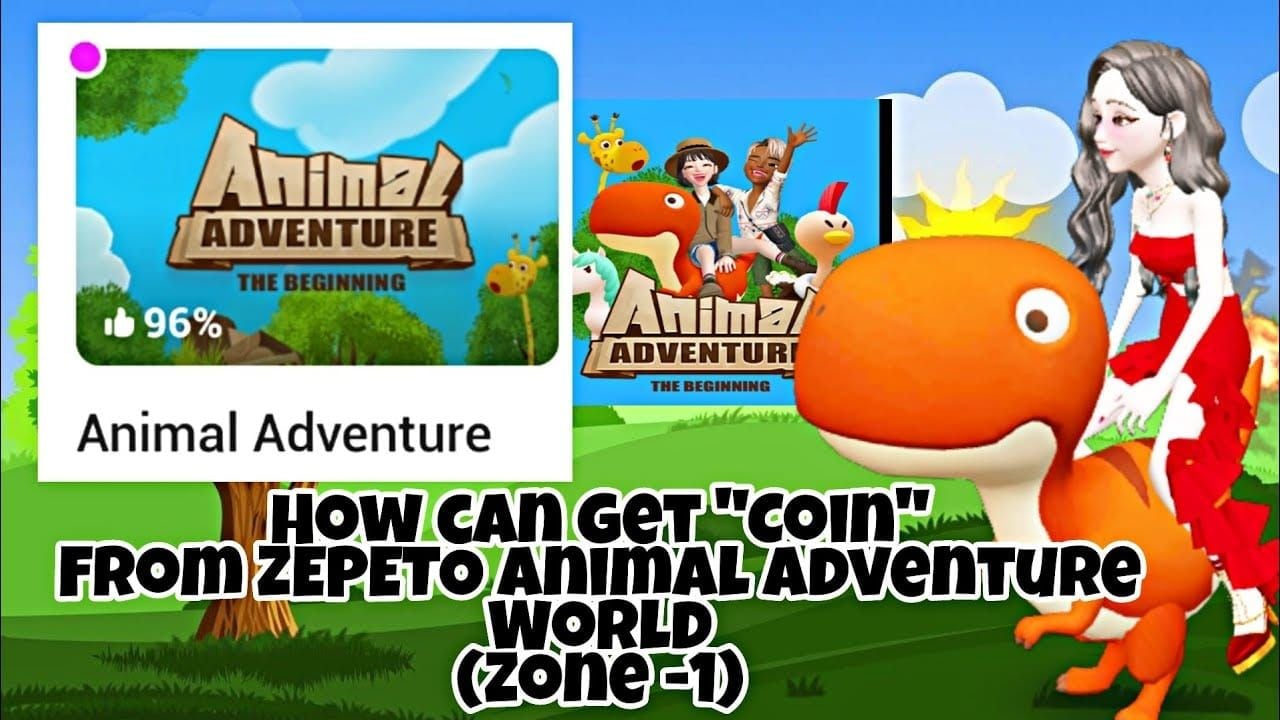 لقطة شاشة لمعسكرات Animal Adventure في ZEPETO ZEMs & Coins مع مكافآت العملات