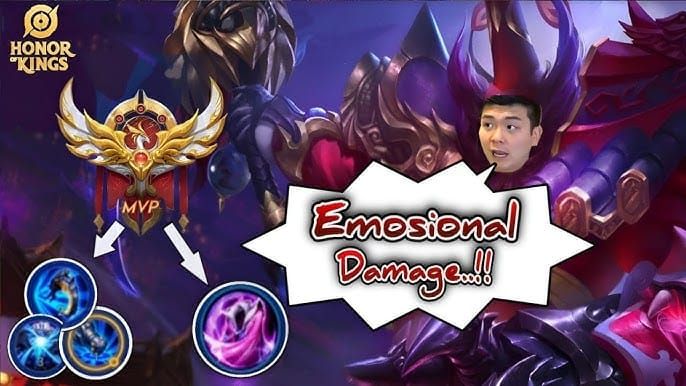 Honor of Kings support arcana configuration with Void arcana showing CDR and health stats