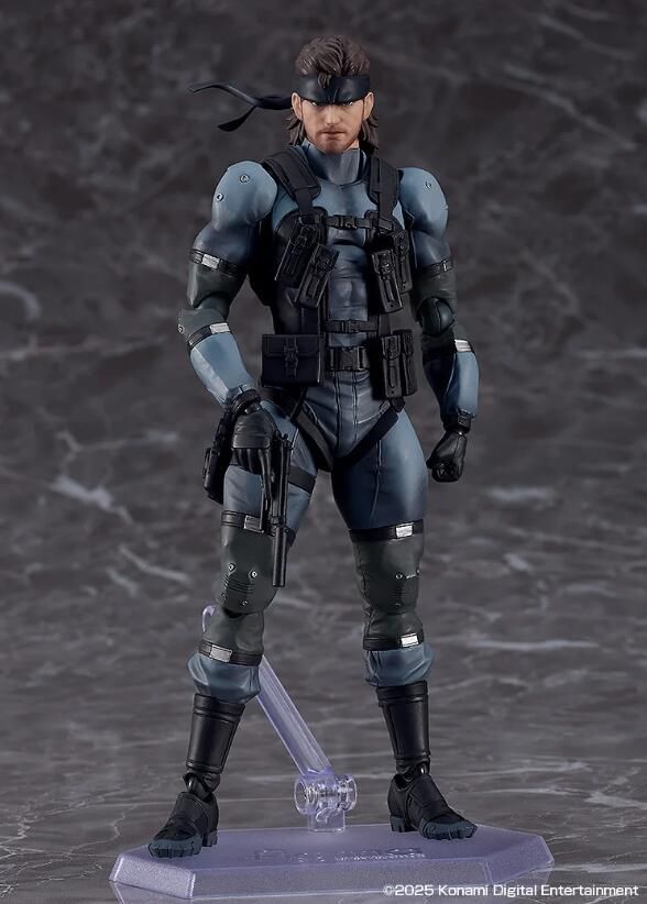 GSC "Metal Gear Solid 2" figma Snake upgraded version of the figure is now available for order