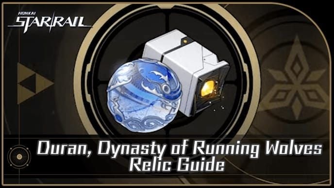 Honkai Star Rail Duran Dynasty of Running Wolves relic set