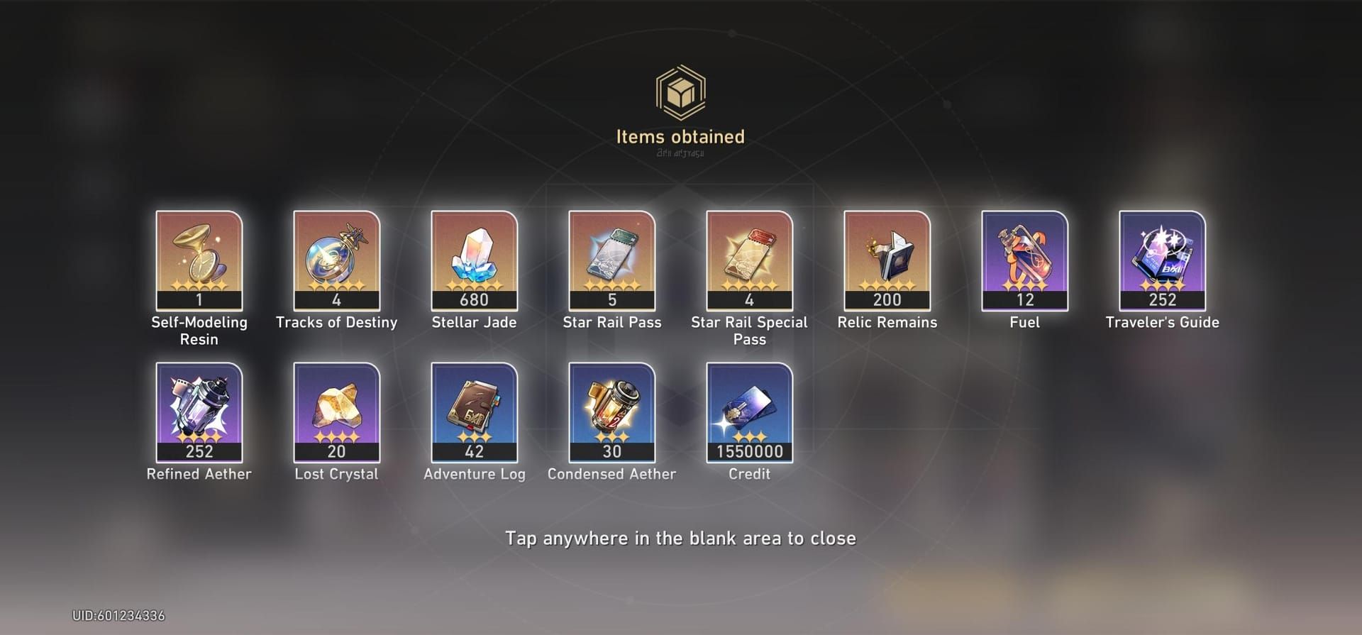 Honkai Star Rail Nameless Glory Battle Pass interface displaying rewards and purchase options