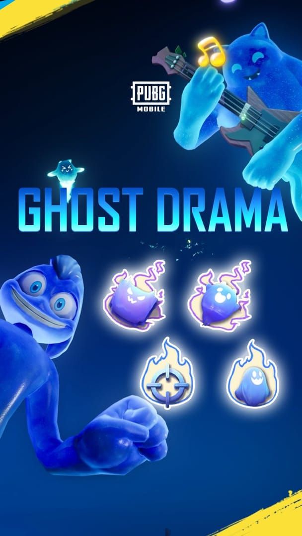อินเทอร์เฟซ PUBG Mobile Spooky Soiree Ghostie Guardian Shield