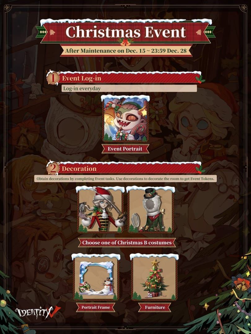 《第五人格》植樹節活動任務面板截圖，用於每日橡實收集