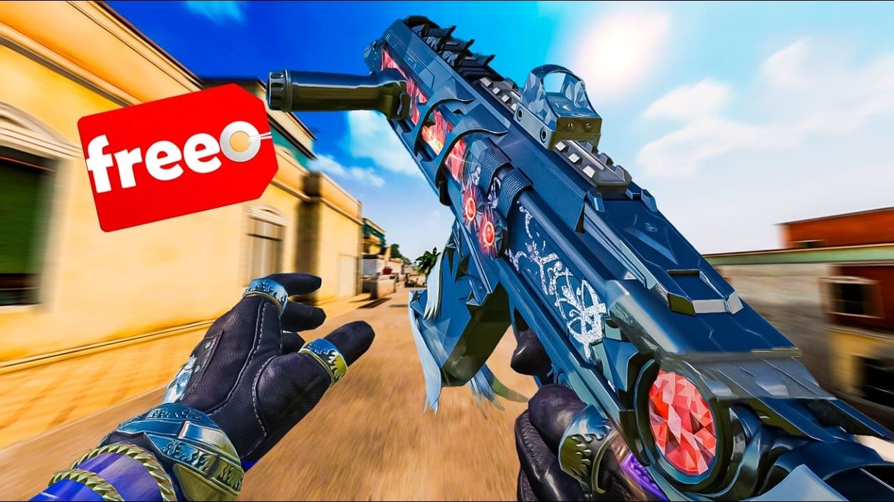 मेटा अटैचमेंट्स के साथ ब्लड स्ट्राइक Origin-12 वॉरियर स्किन