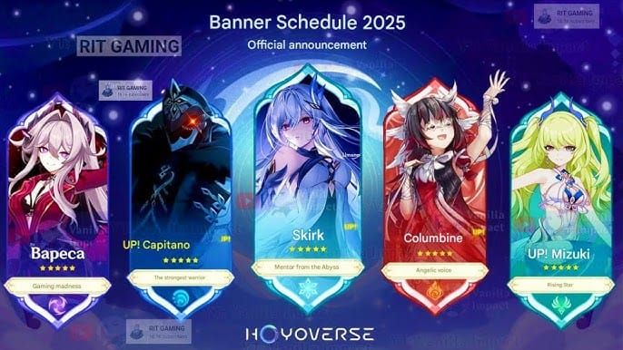Version 6.0 character banner timeline and schedule