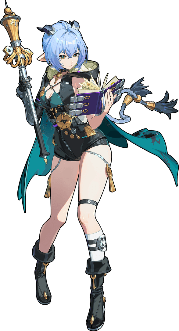 ईथर वेल विज़ुअल इफेक्ट्स के साथ ड्रीम स्टेट में लूसिया चरित्र