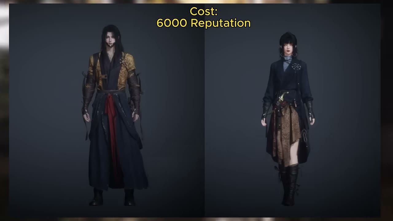 Where Winds Meet Mohist Hill 6000 Reputation outfits