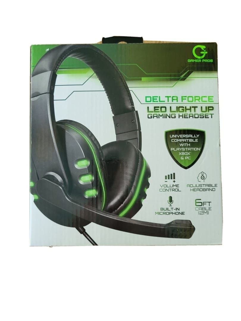 Casque circum-auriculaire compatible Delta Force pour les indices audio