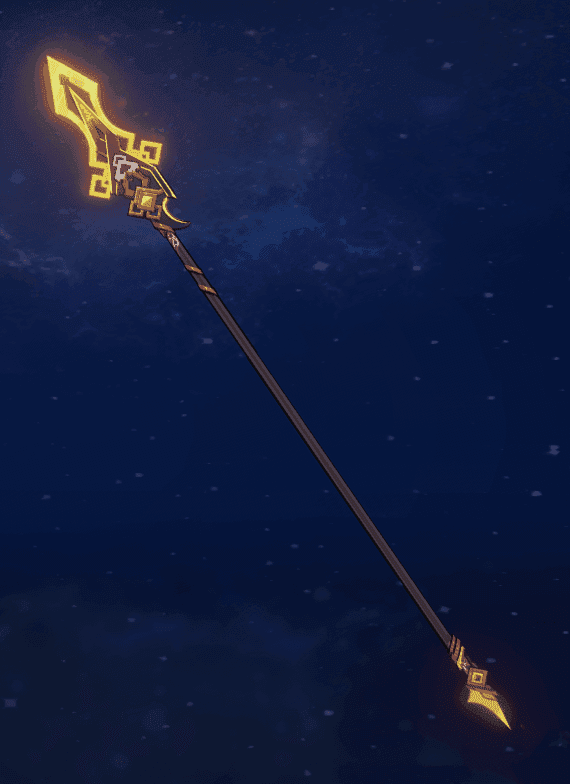 原神贯虹之槊长柄武器展示