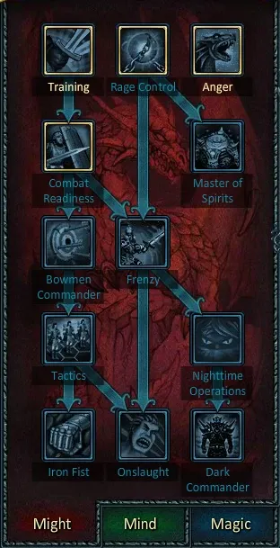 Diana hero skill screen displaying Iron Constitution stamina reduction