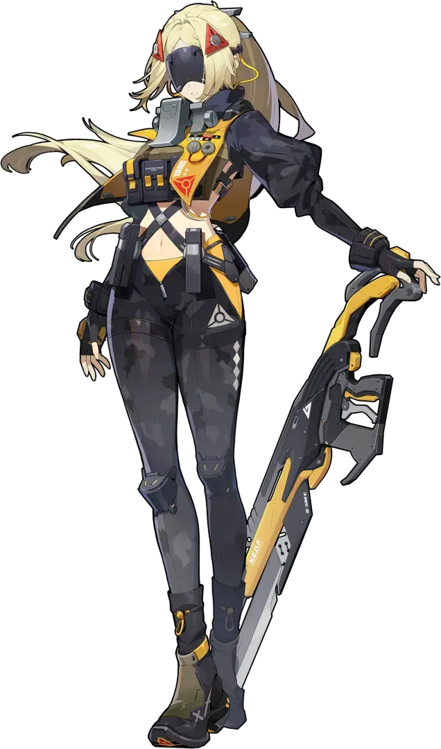 젠레스 존 제로의 트리거 캐릭터가 전기 스턴 능력을 선보이는 모습