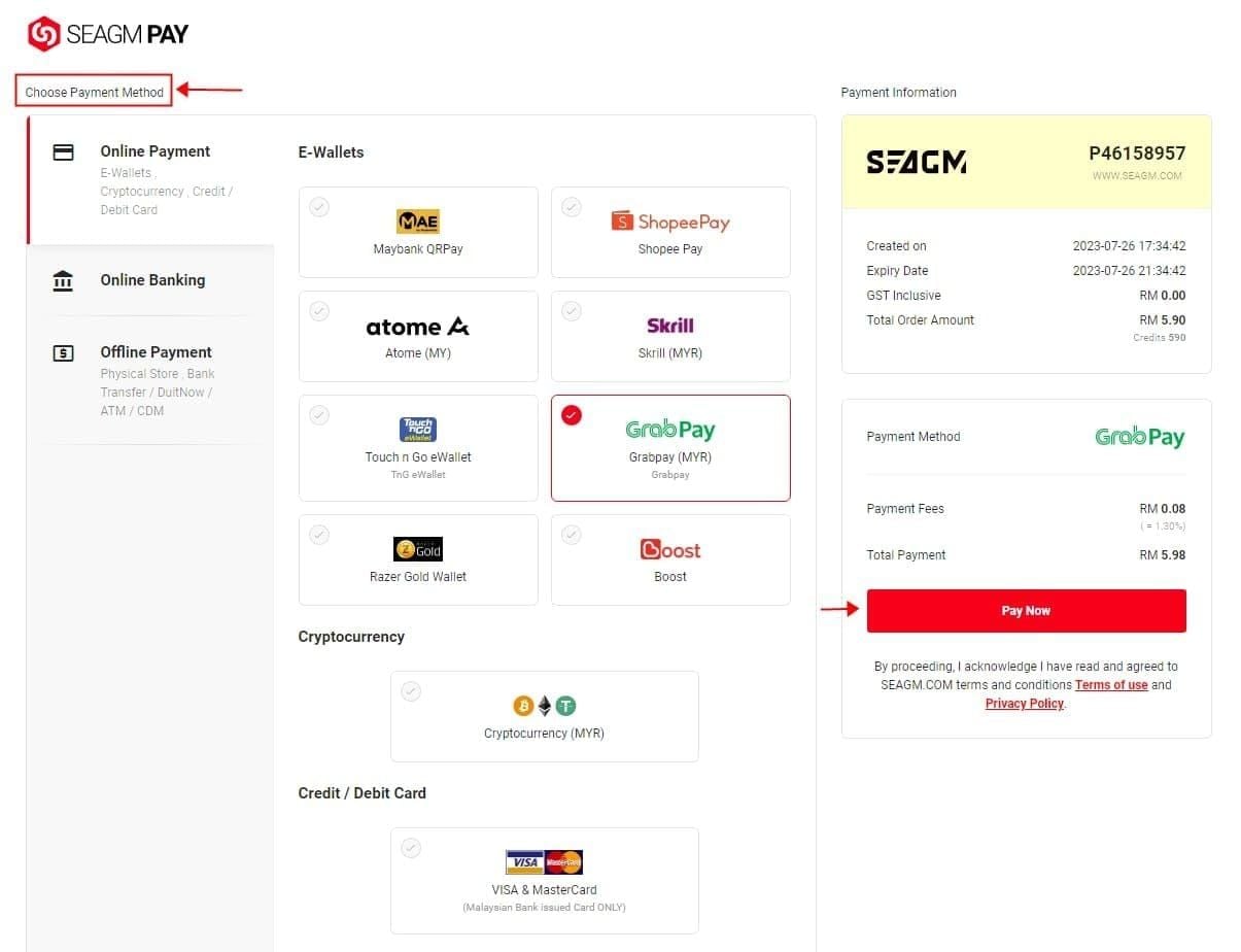 Comparison of Mango Live diamond purchase payment methods: success rates and processing times