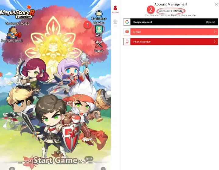 How to recharge MapleStory R: Evolution Colored Diamond