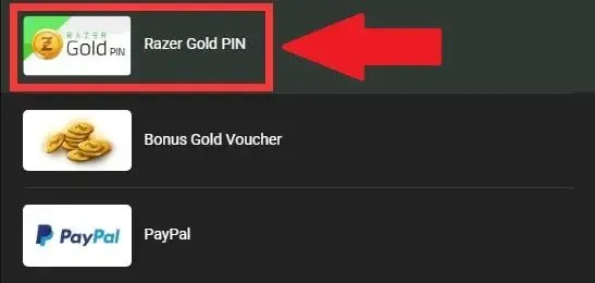 How to top-up Razer Gold India (INR) - BITTOPUP