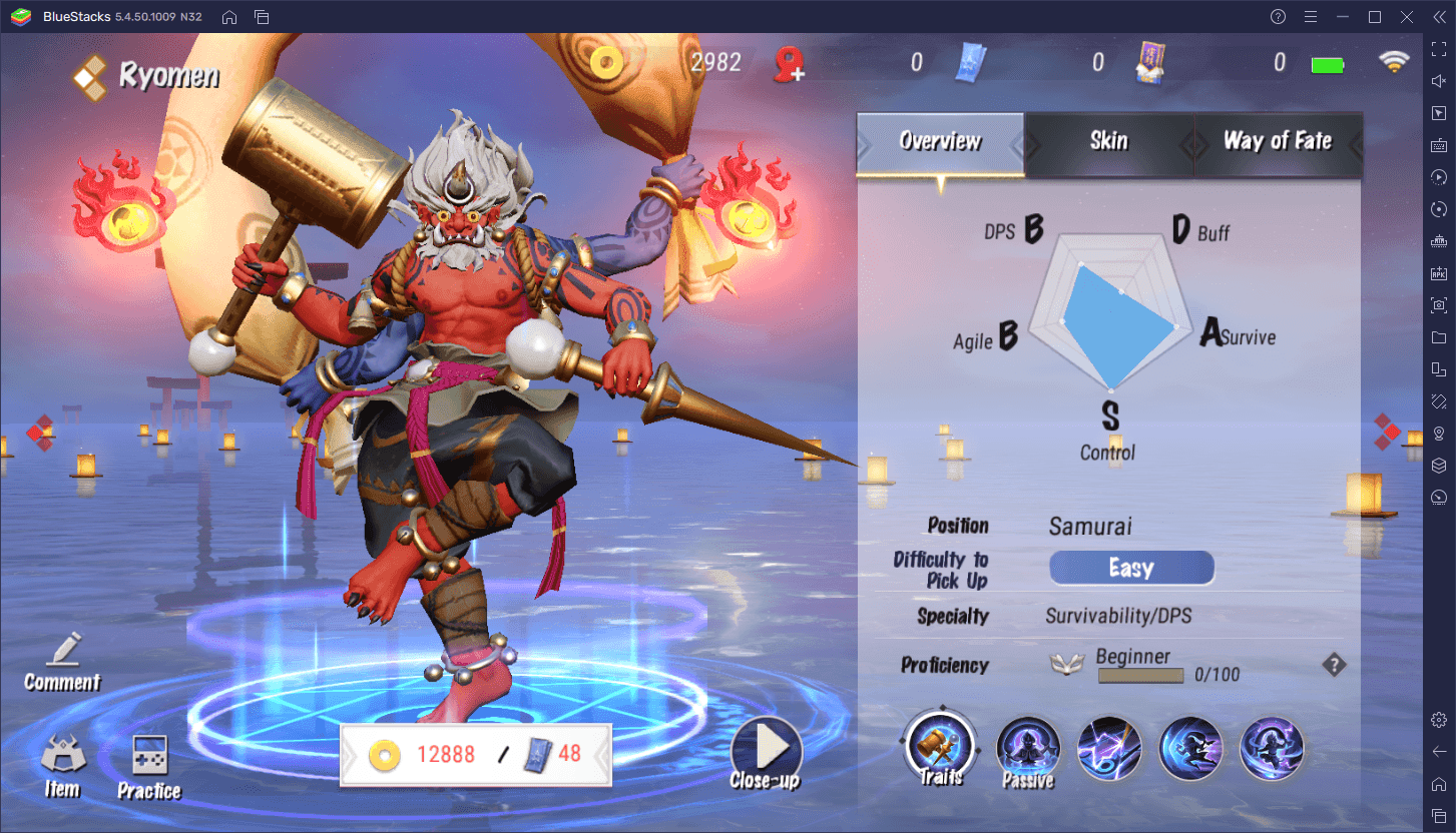 Pace mobility spell in Onmyoji Arena