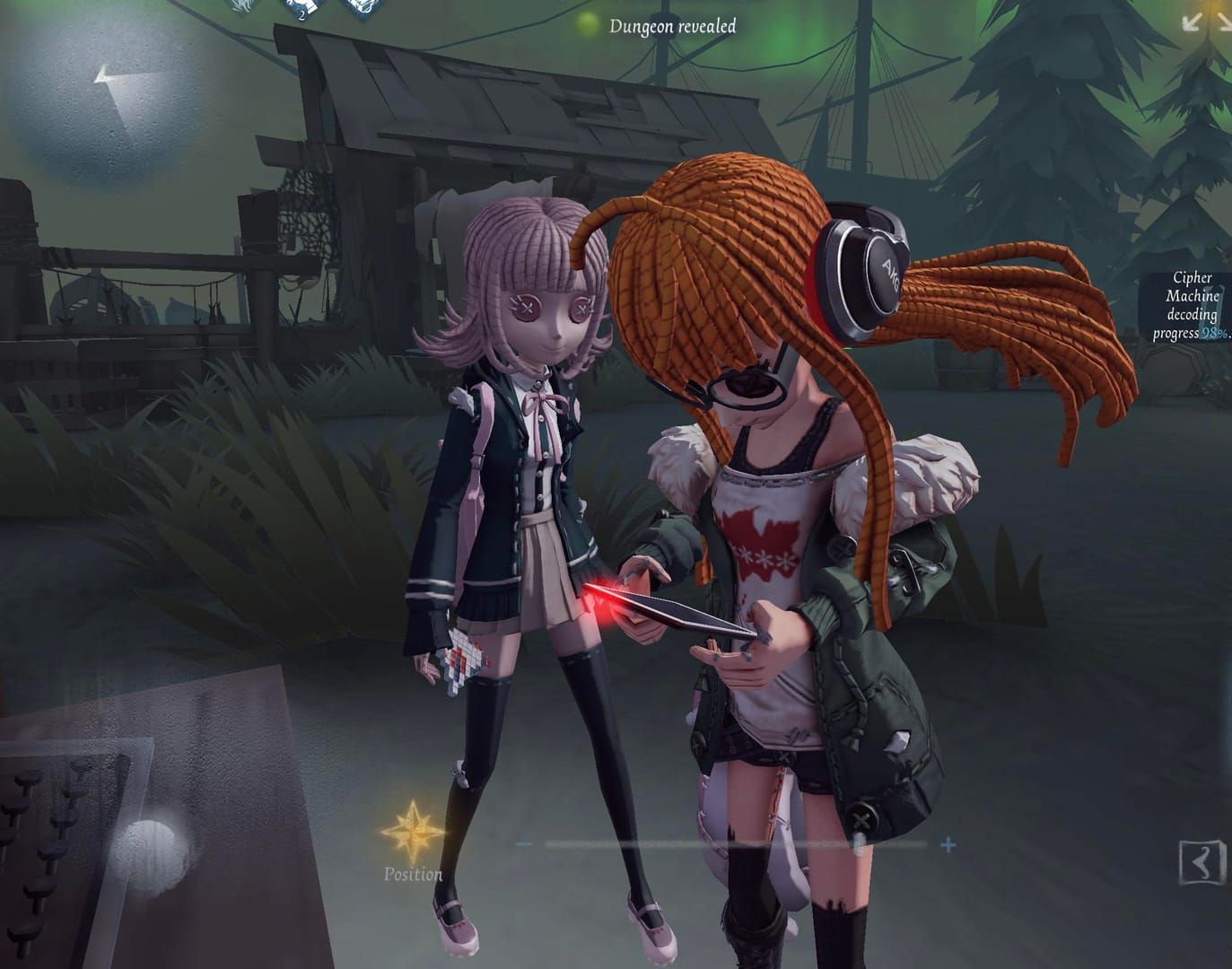 Comparison of Identity V crossover events showing Danganronpa, Persona 5, and Frieren collaborations